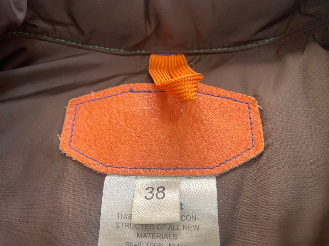 beams別注　ロッキーマウンテン　ダウンベスト　サイズ38 グリーン