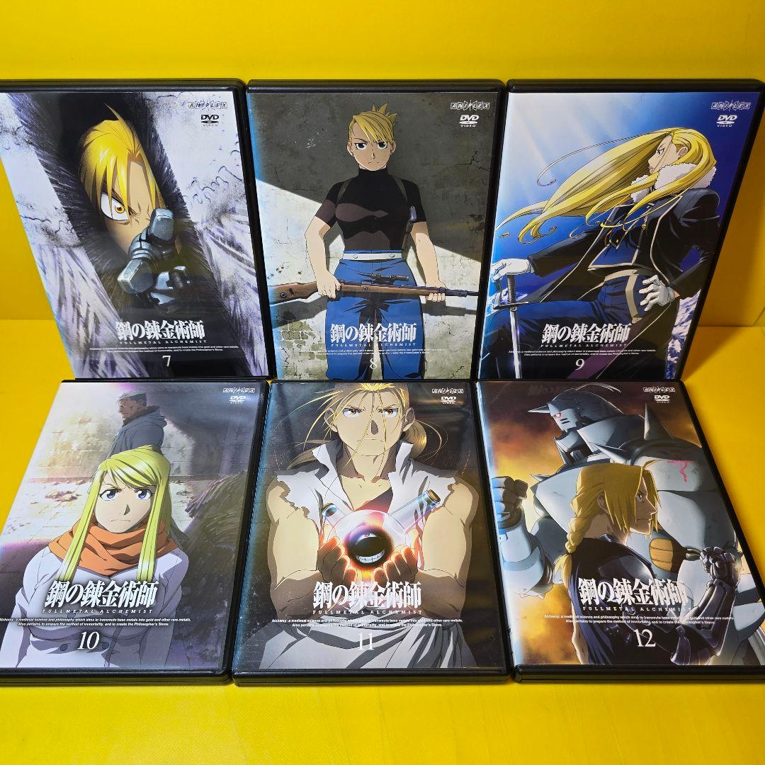 新品ケース交換済み　鋼の錬金術師1期+2期+劇場版 DVD31巻セット