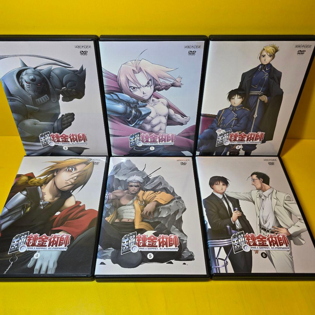 新品ケース交換済み　鋼の錬金術師1期+2期+劇場版 DVD31巻セット