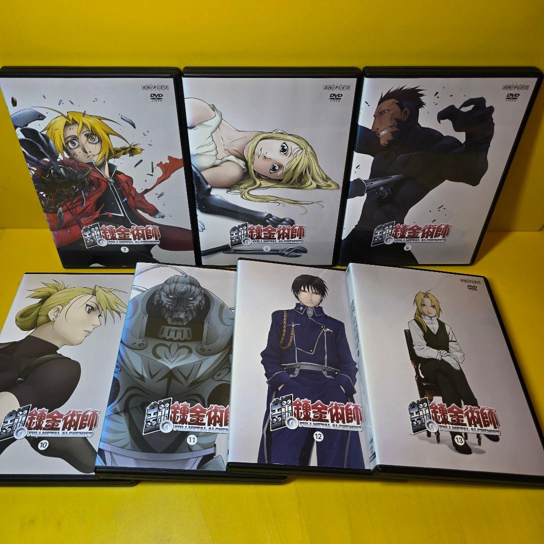 新品ケース交換済み　鋼の錬金術師1期+2期+劇場版 DVD31巻セット