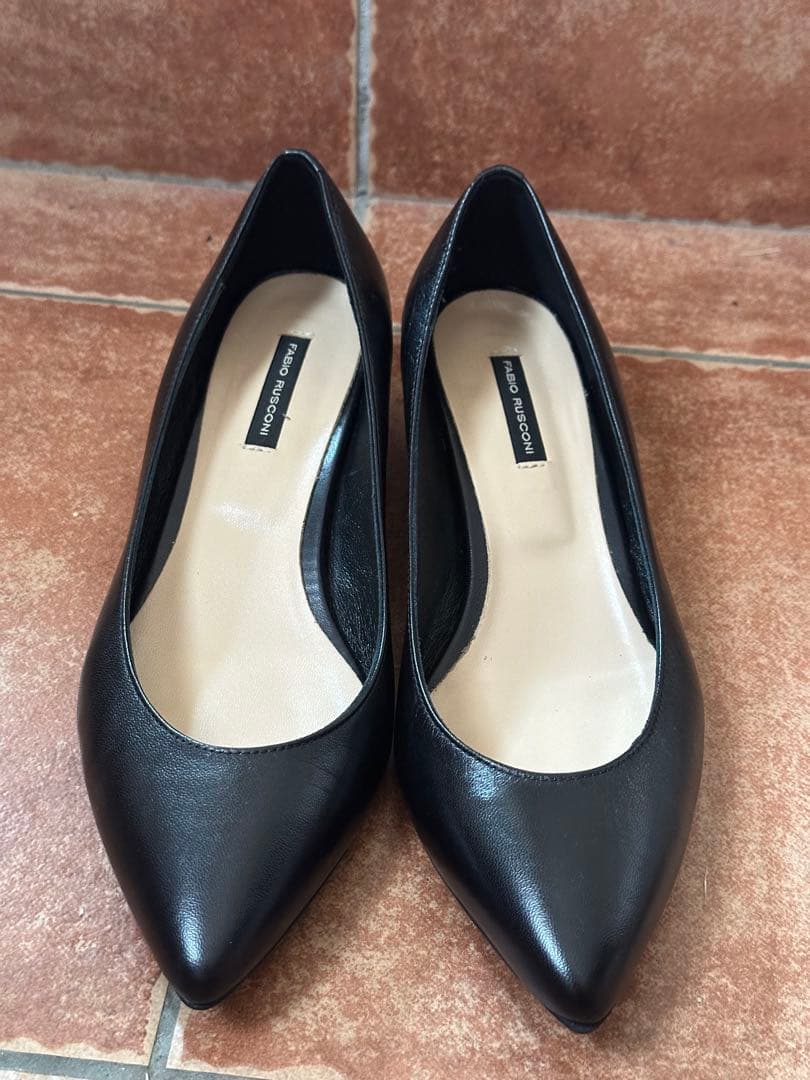 【値下げ】ファビオルスコーニ ポインテッドトウパンプス