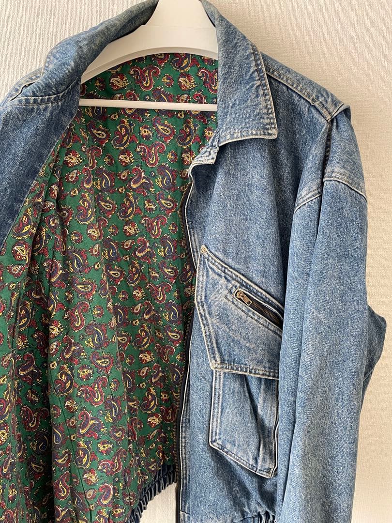 （マルゲリータ）オーバーサイズデニムジャケットBarbour風ロングコート