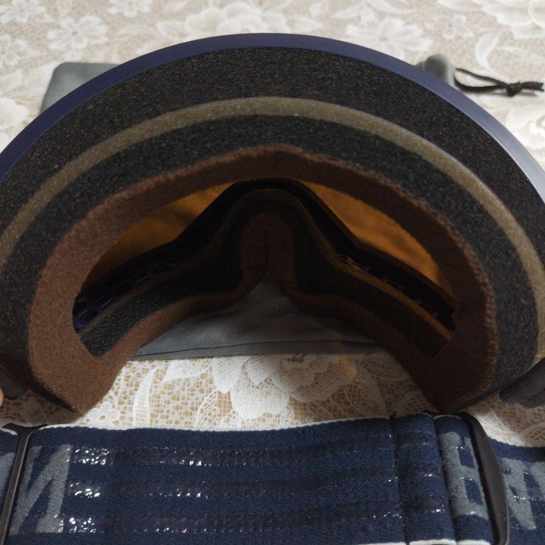 ネイビーブルー ミラーゴーグル