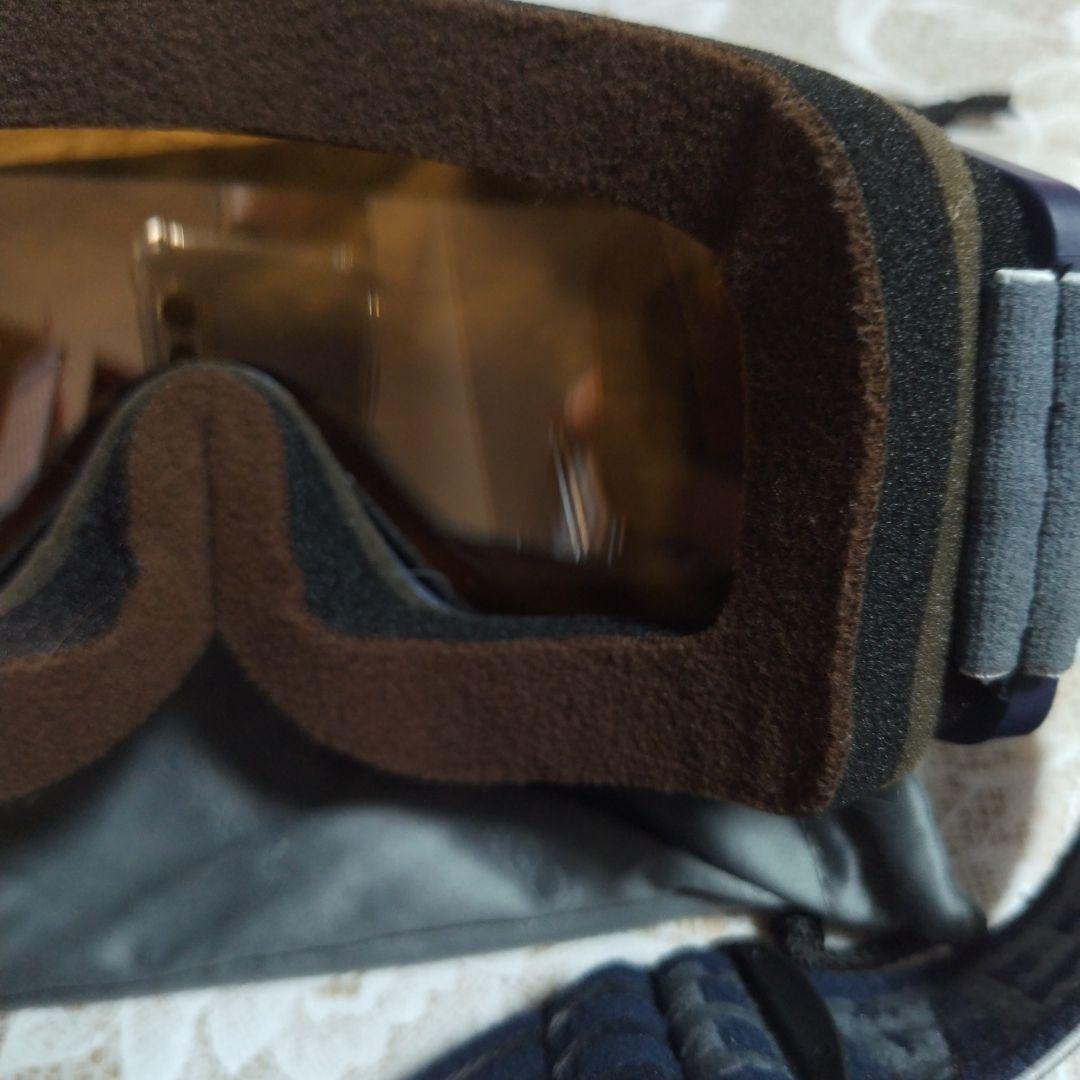 ネイビーブルー ミラーゴーグル