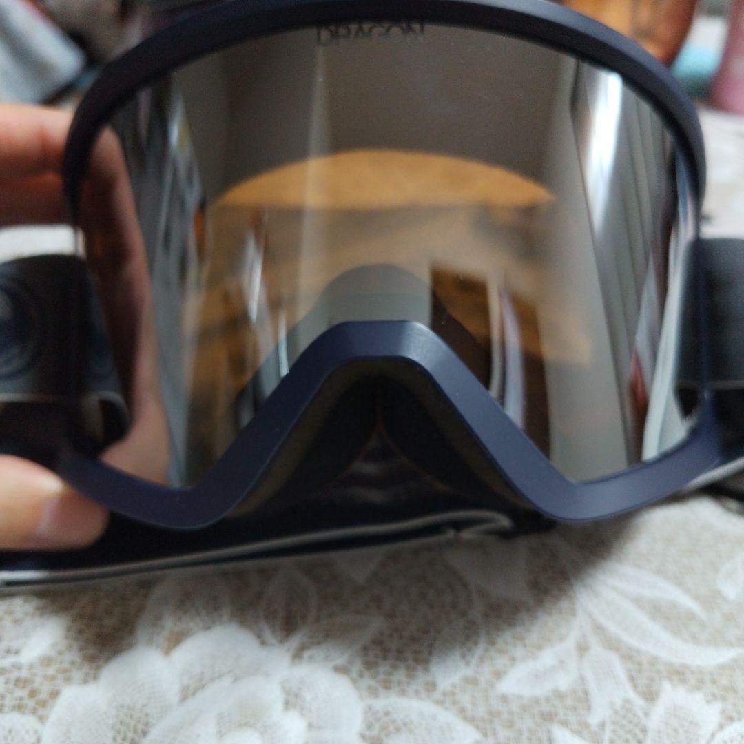 ネイビーブルー ミラーゴーグル