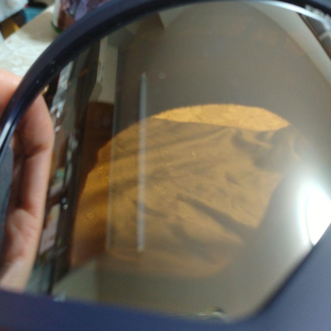 ネイビーブルー ミラーゴーグル