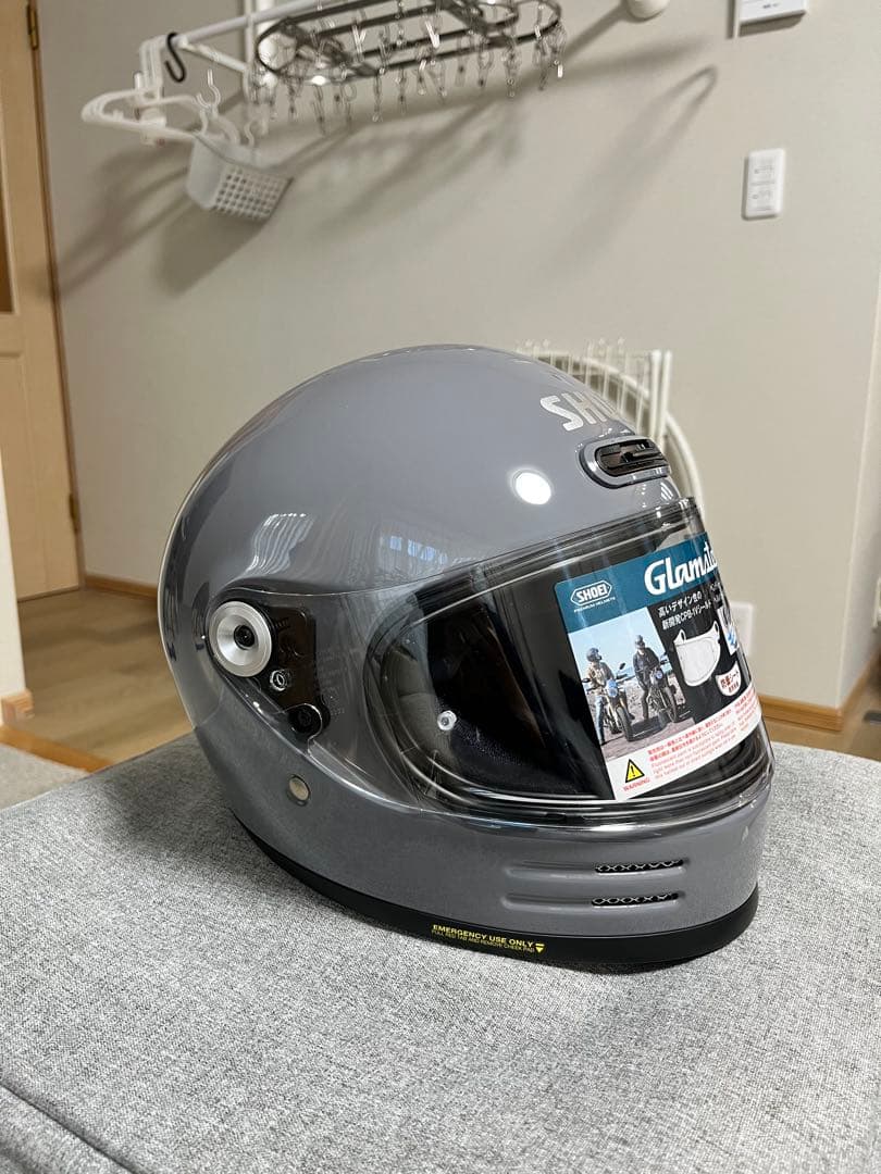 SHOEI Glamster バサルトグレー／Sサイズ55cm【新品・未使用】