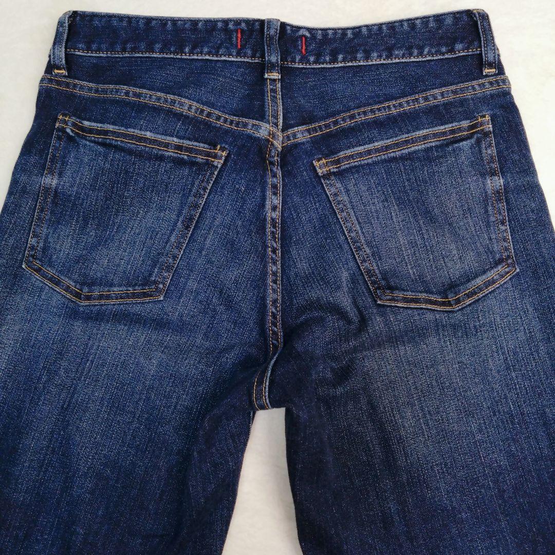 希少美品35周年★REDCARD カジュアル ストレッチ テーパードデニム 26