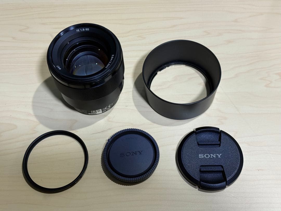 [高性能フィルター付] SONY FE 85mm F1.8 SEL85F18