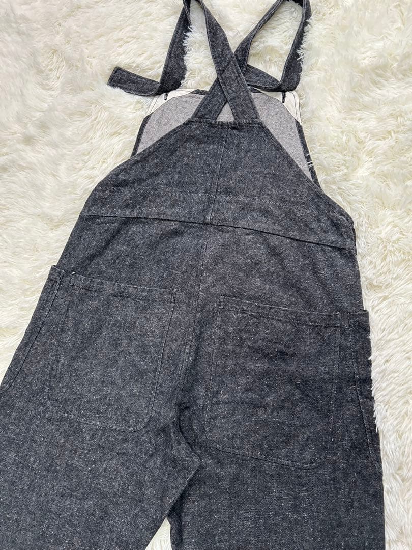 【美品】YAECA WRITE オーバーオール　Mサイズ　リネン混