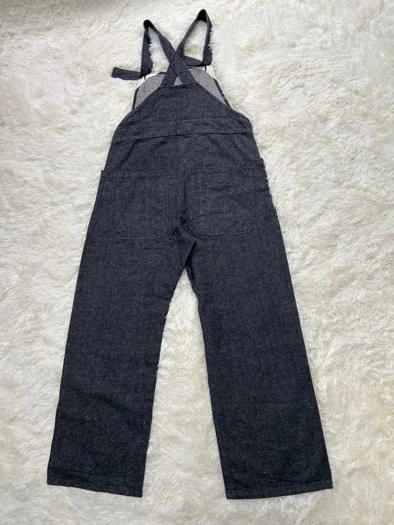 【美品】YAECA WRITE オーバーオール　Mサイズ　リネン混