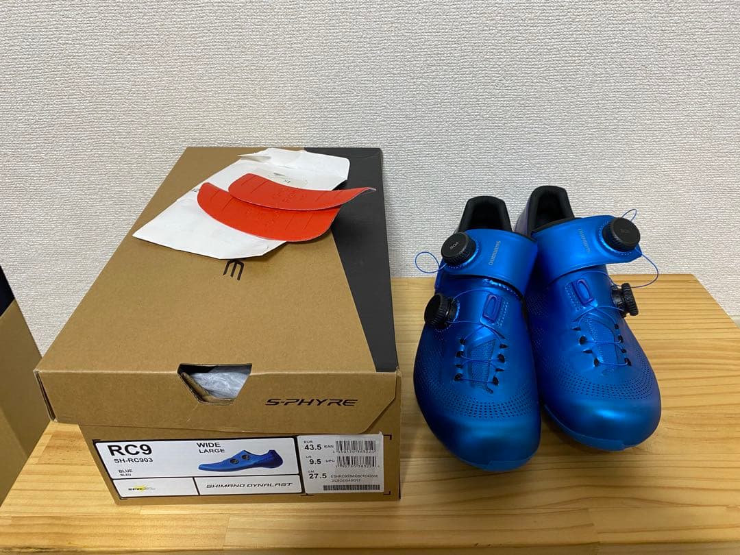 【中古美品】RC9 SH-RC903 ワイドサイズ　27.5cm SPD-SL