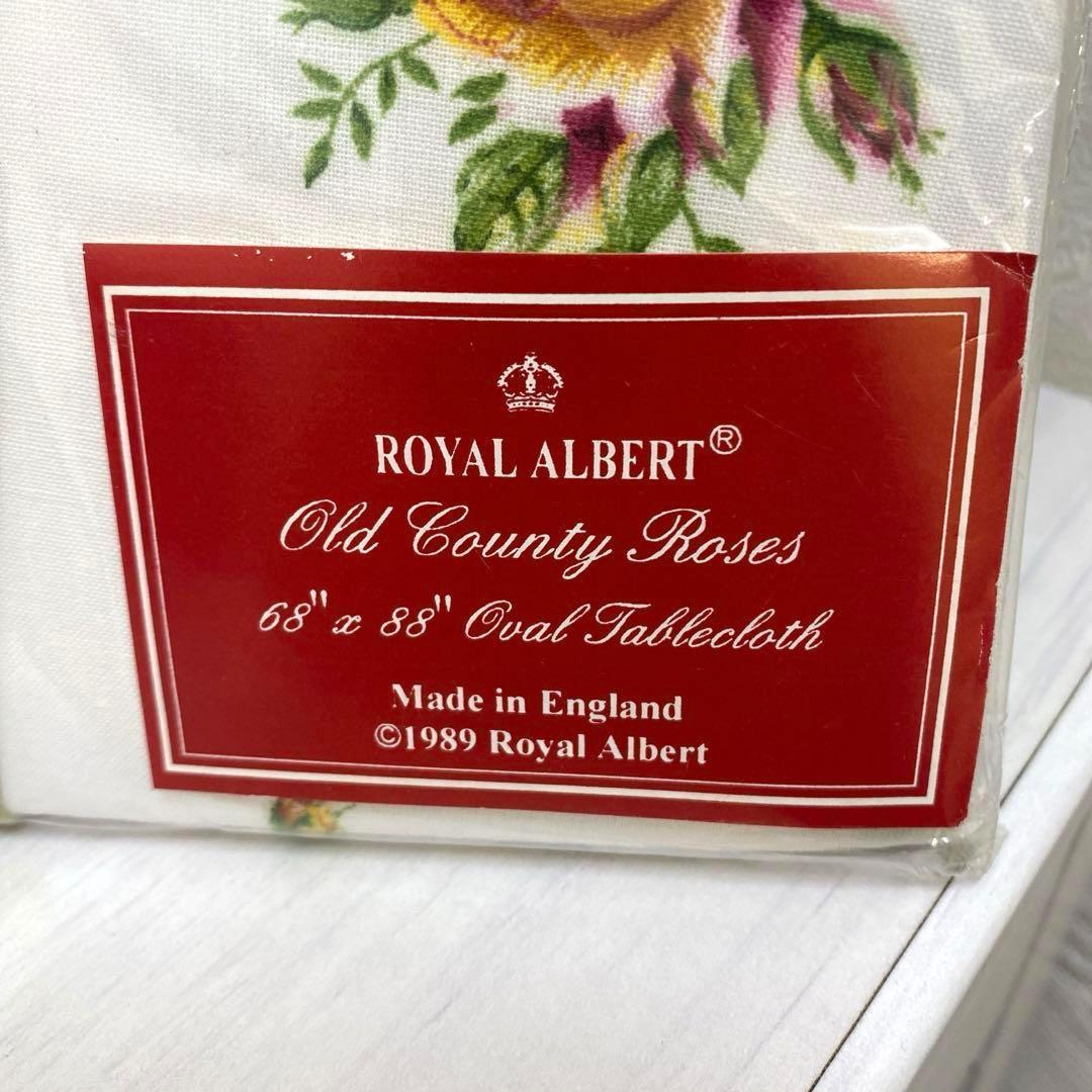 新品　  オールドカントリーローズ テーブルクロス 楕円