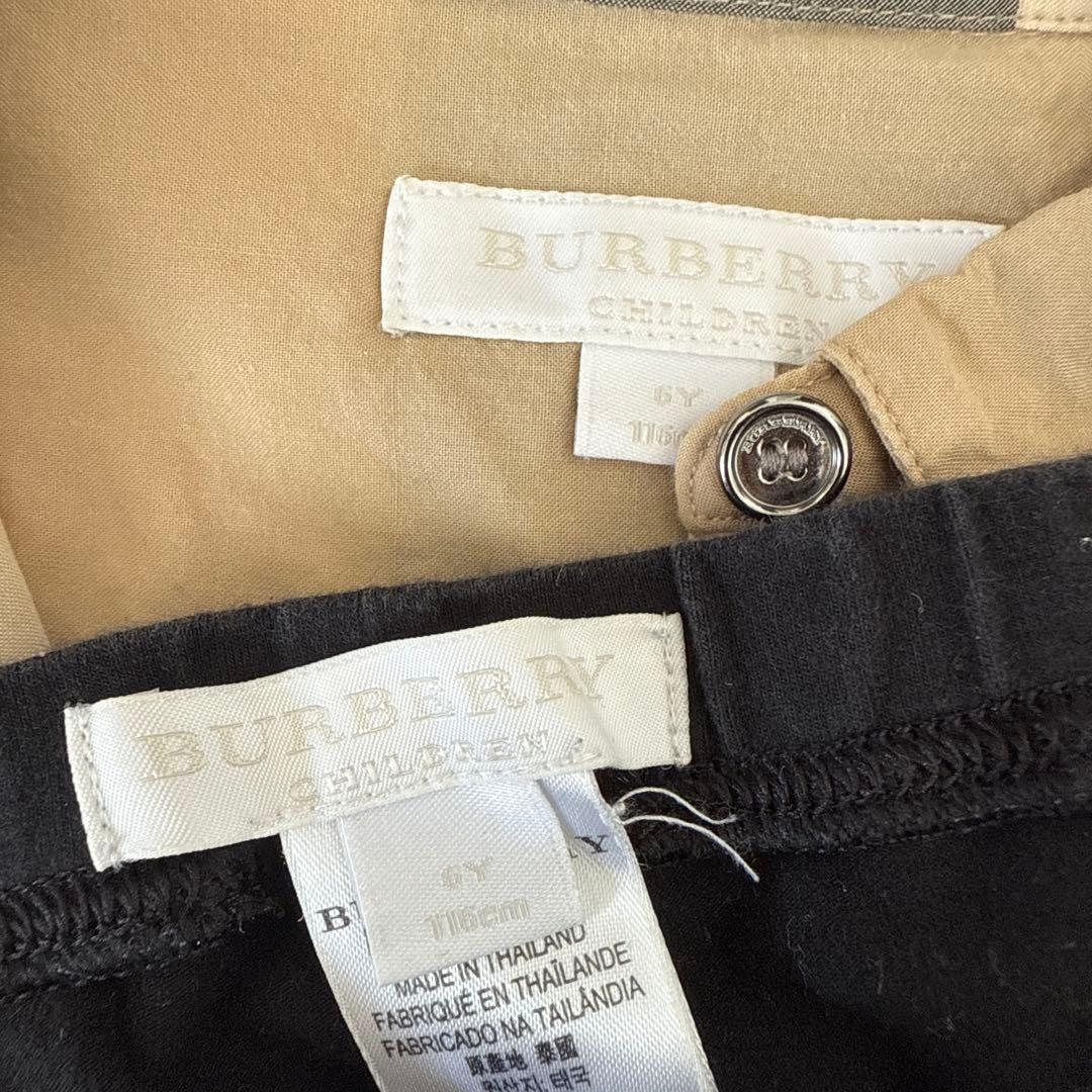 BURBERRY ワンピースとレギンスセット