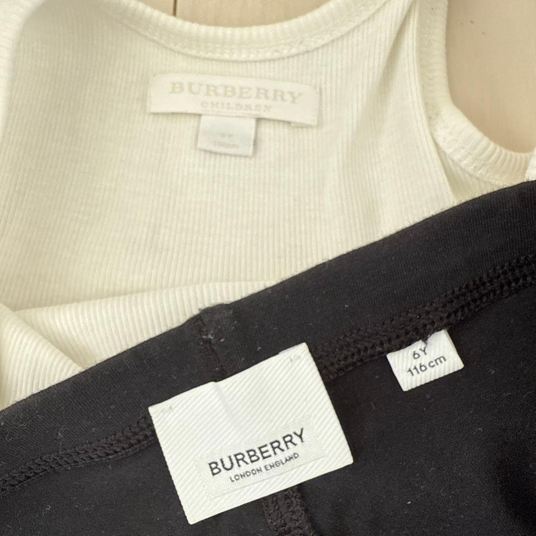 BURBERRY ワンピースとレギンスセット