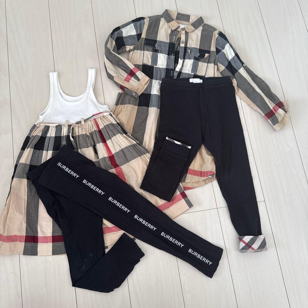 BURBERRY ワンピースとレギンスセット