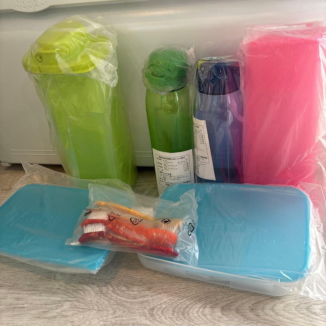 もずくっくページ　保存容器・ボトル 5点セット