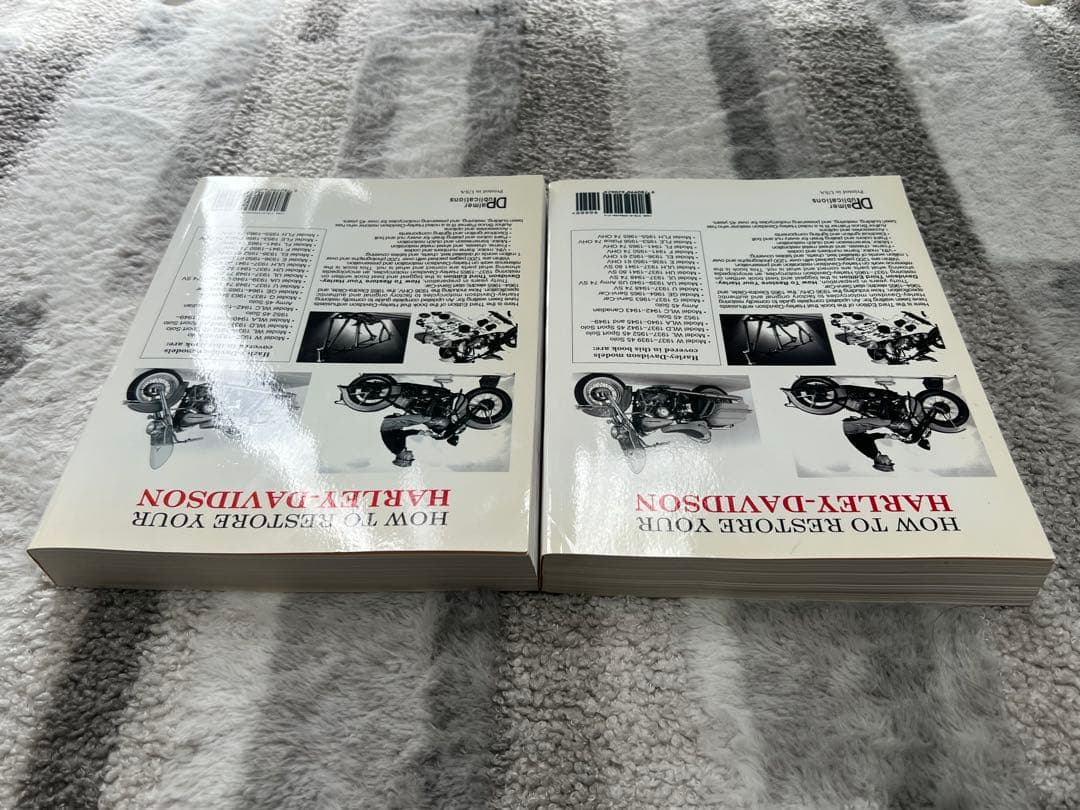 HOW TO RESTORE YOUR HARLEY-DAVIDSON 2冊
