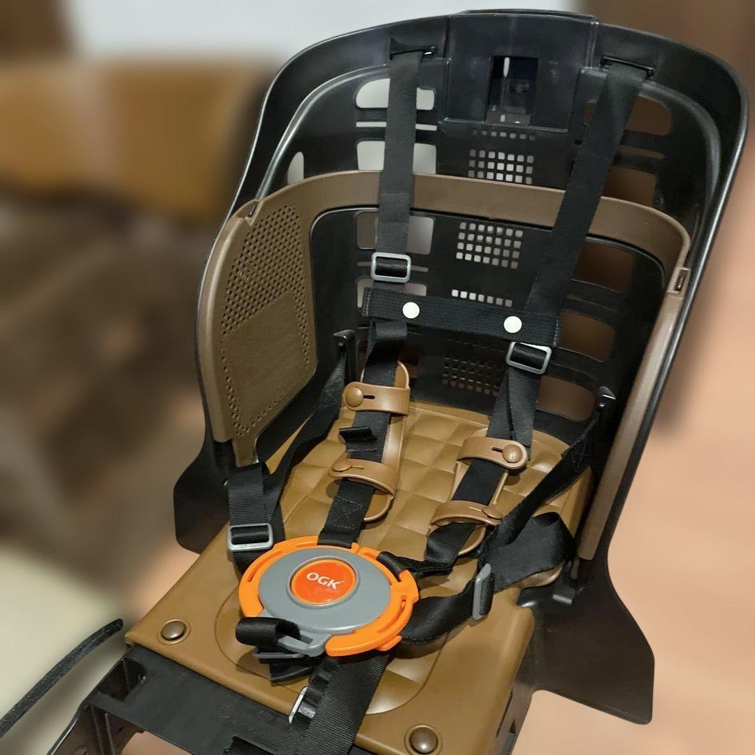 OGK 自転車用チャイルドシート ブラウン