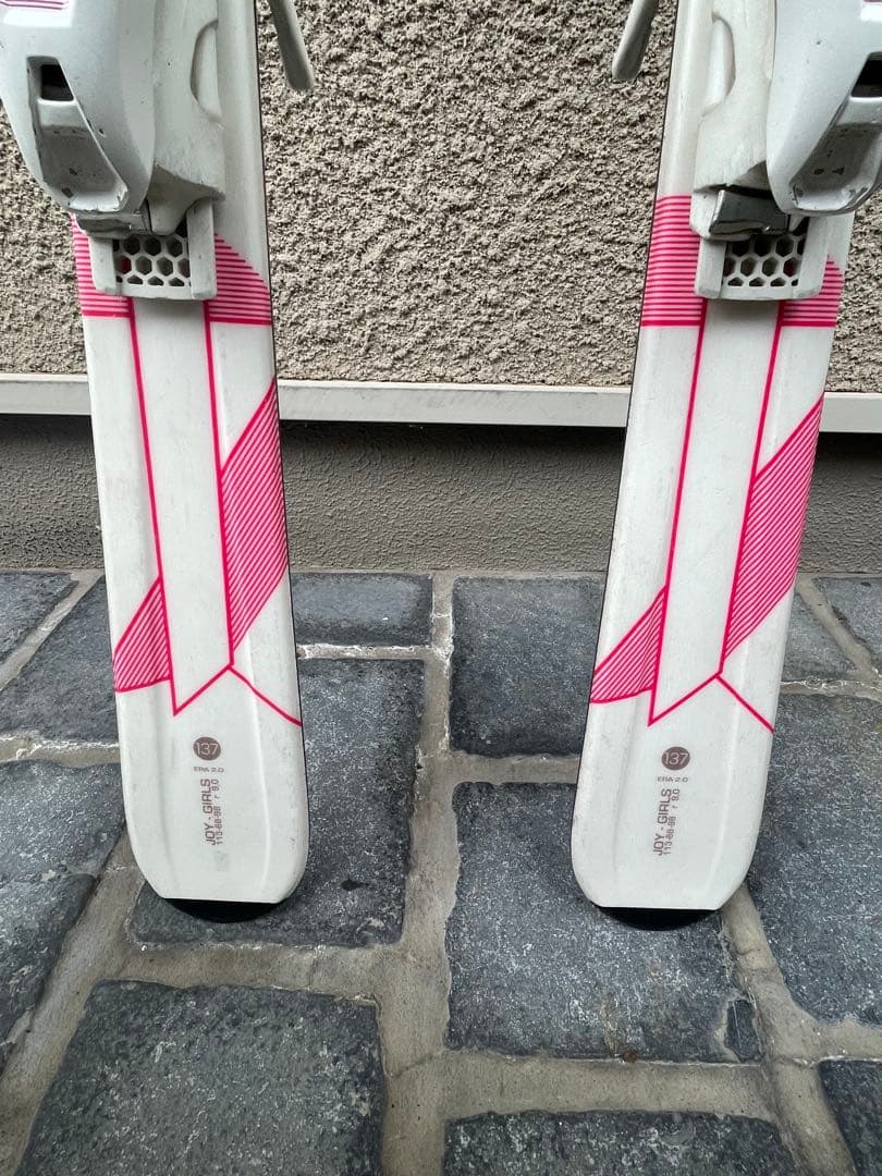 HEAD Joy-girls スキー板　子供用　137センチ　ホワイト/ピンク
