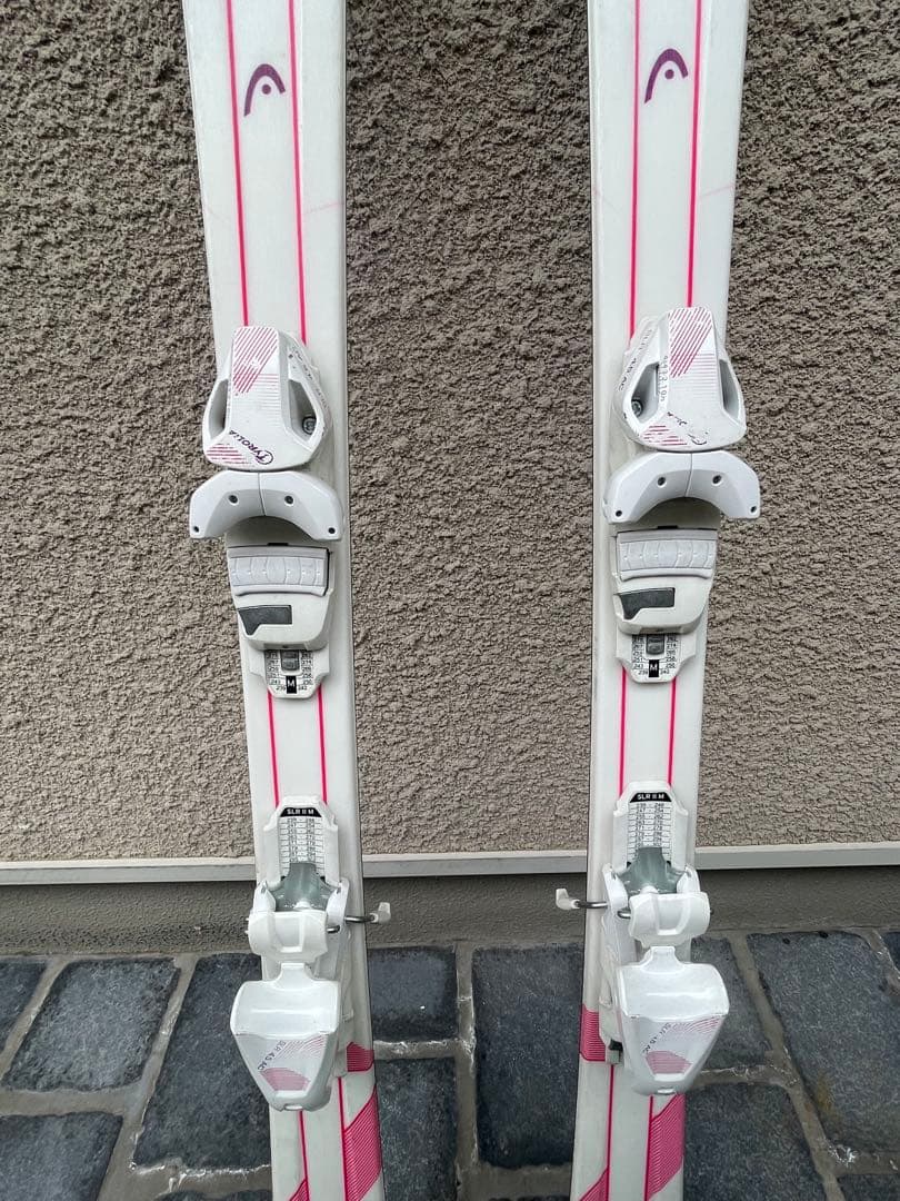 HEAD Joy-girls スキー板　子供用　137センチ　ホワイト/ピンク