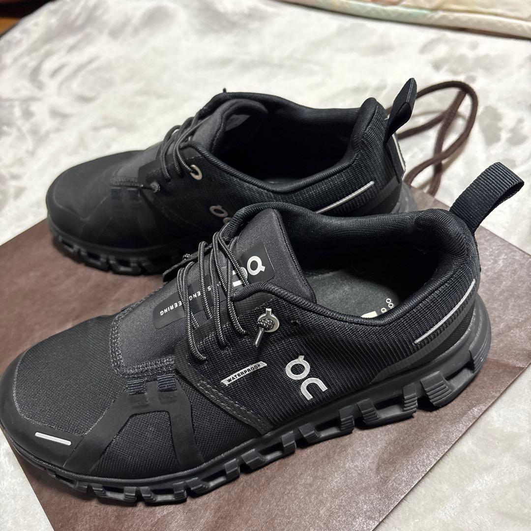 ペンギン！on ブラック スニーカー EU 37.5/JP23.5