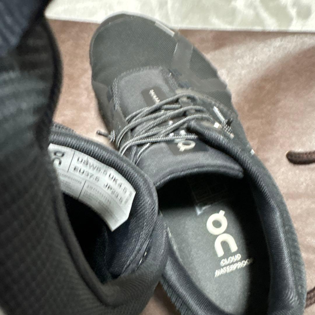 ペンギン！on ブラック スニーカー EU 37.5/JP23.5