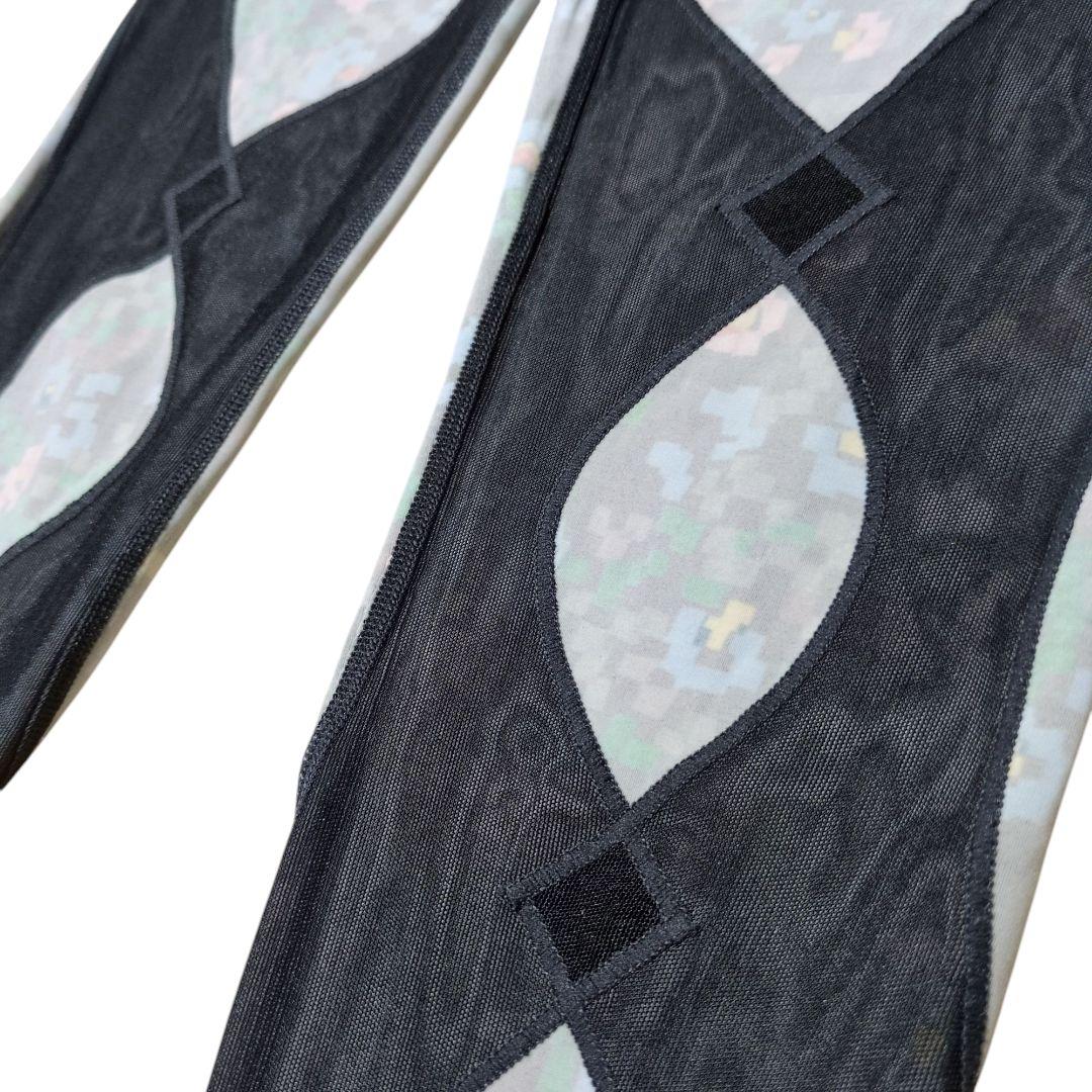 未着用 ワコール CW-X ×ミナペルホネン コラボ 着圧タイツ レギンス LL