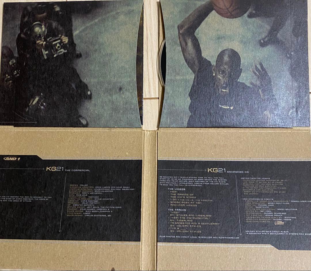 AND 1 KG21 エンハンスCD Kevin Garnett