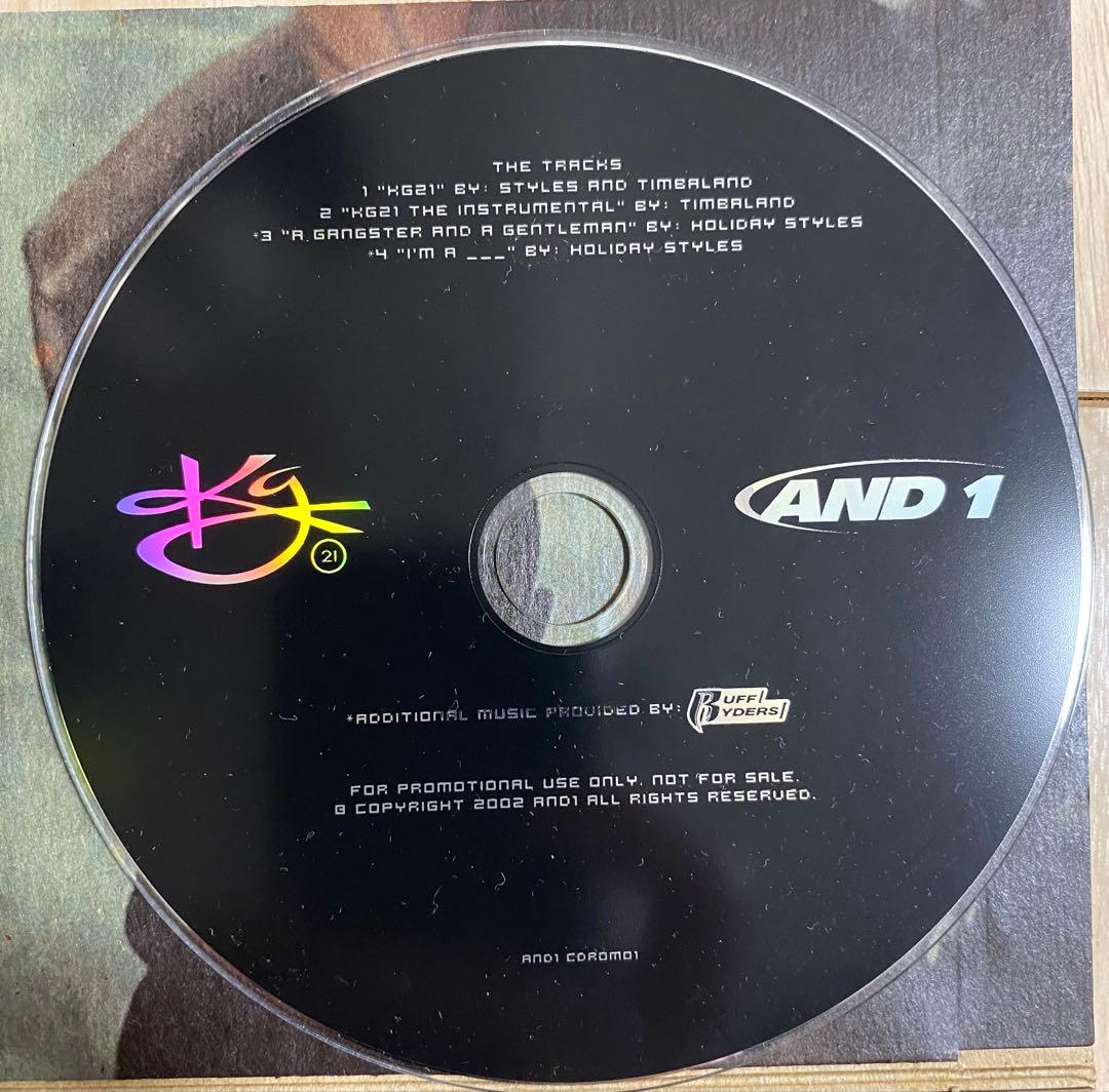 AND 1 KG21 エンハンスCD Kevin Garnett