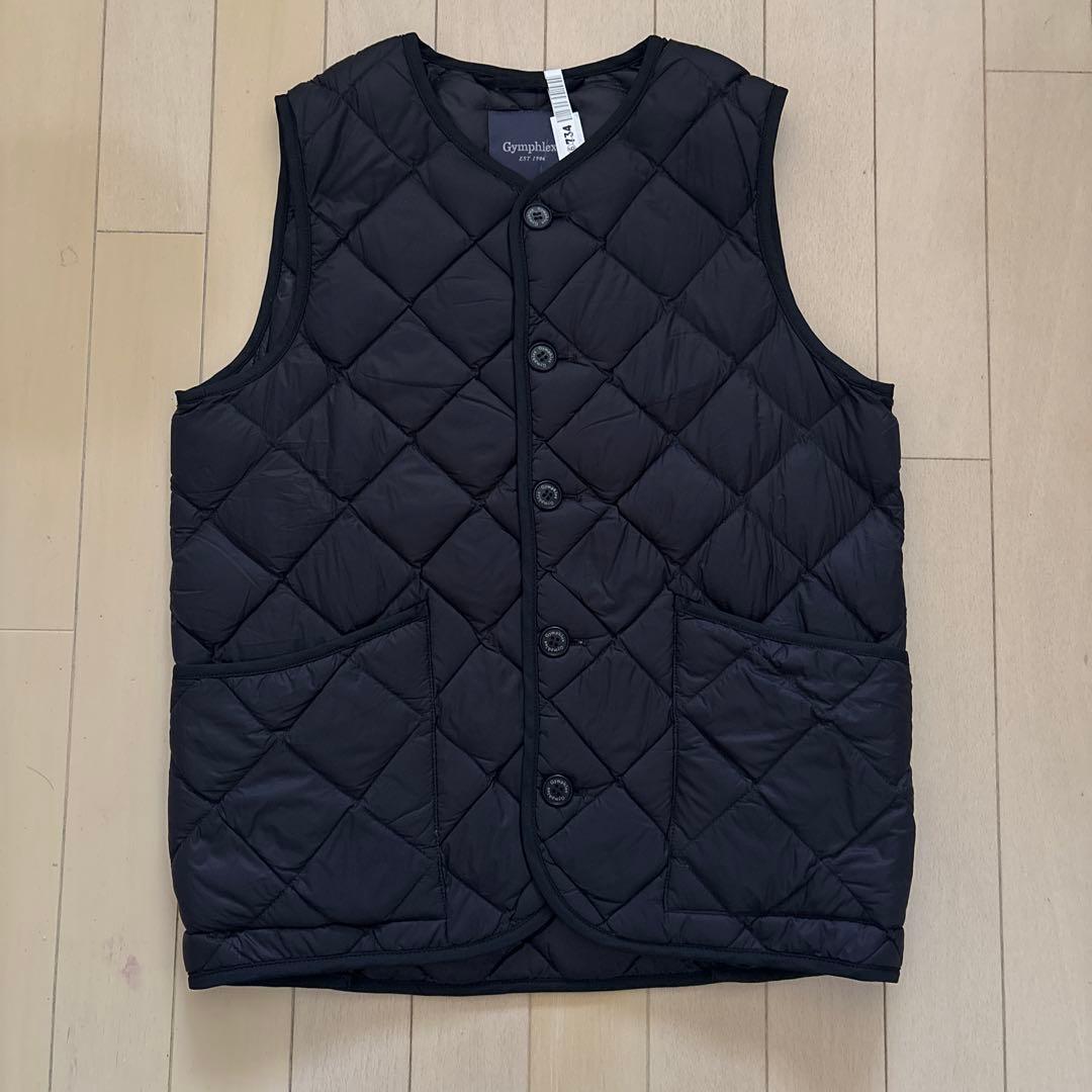 ◉SALE◉ Gymplext ダウンベスト ブラック キルティング
