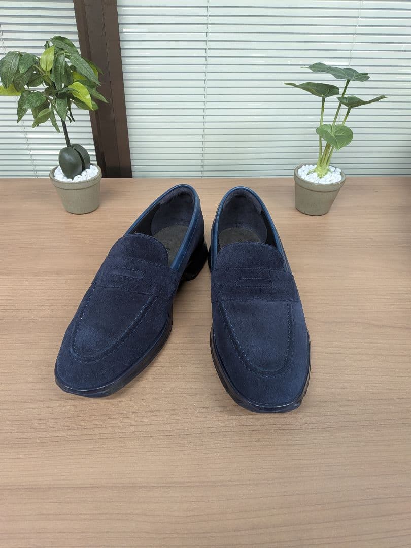 未使用品 ASICS RUNWALK WALKING ネイビー 25.5EEE