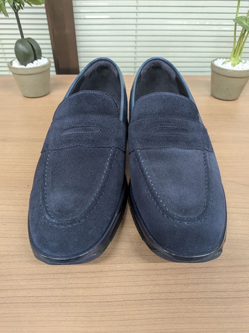 未使用品 ASICS RUNWALK WALKING ネイビー 25.5EEE