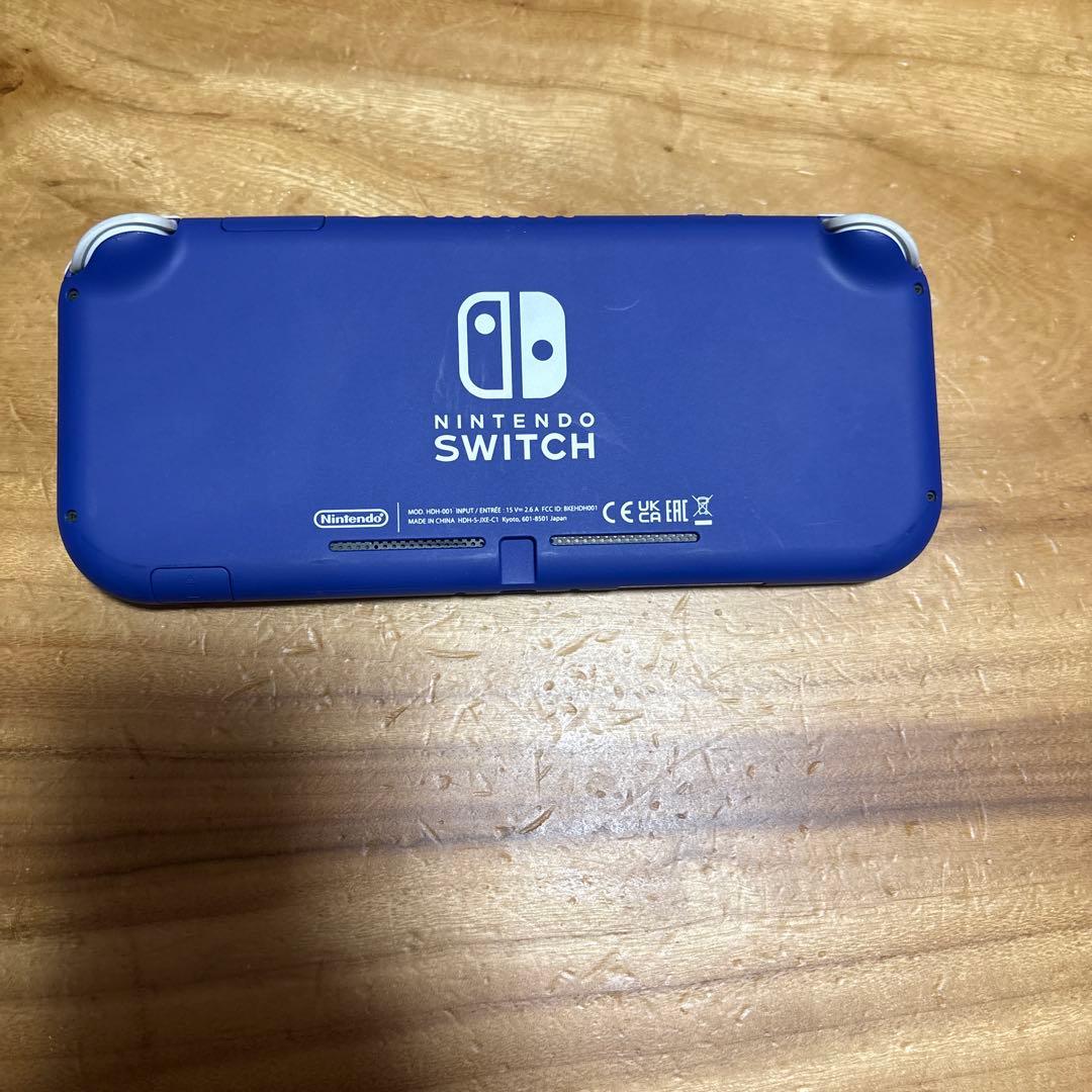 Nintendo Switch Lite ブルー ジャンク品画面液晶割れ