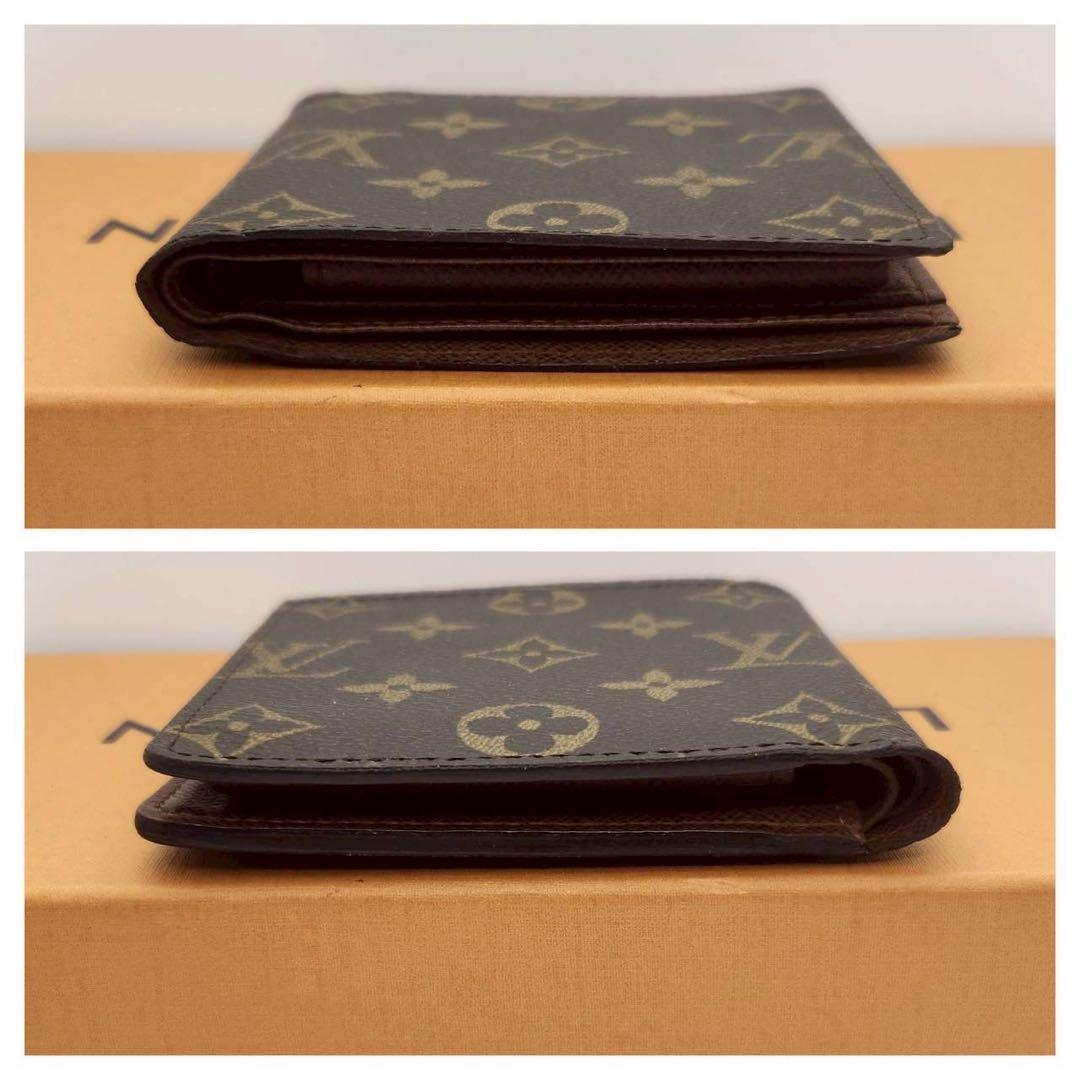 極美品　ルイヴィトン ポルトフォイユマルコ 二つ折り財布 モノグラム