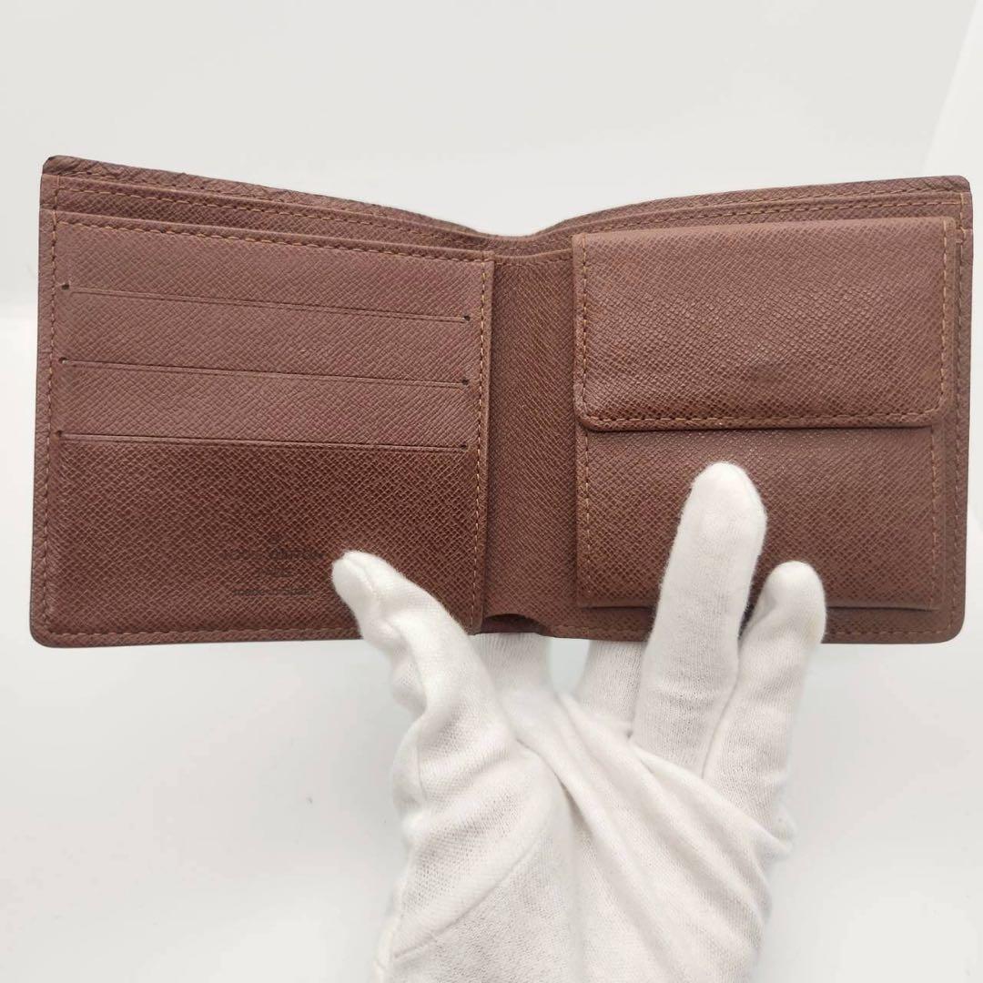 極美品　ルイヴィトン ポルトフォイユマルコ 二つ折り財布 モノグラム