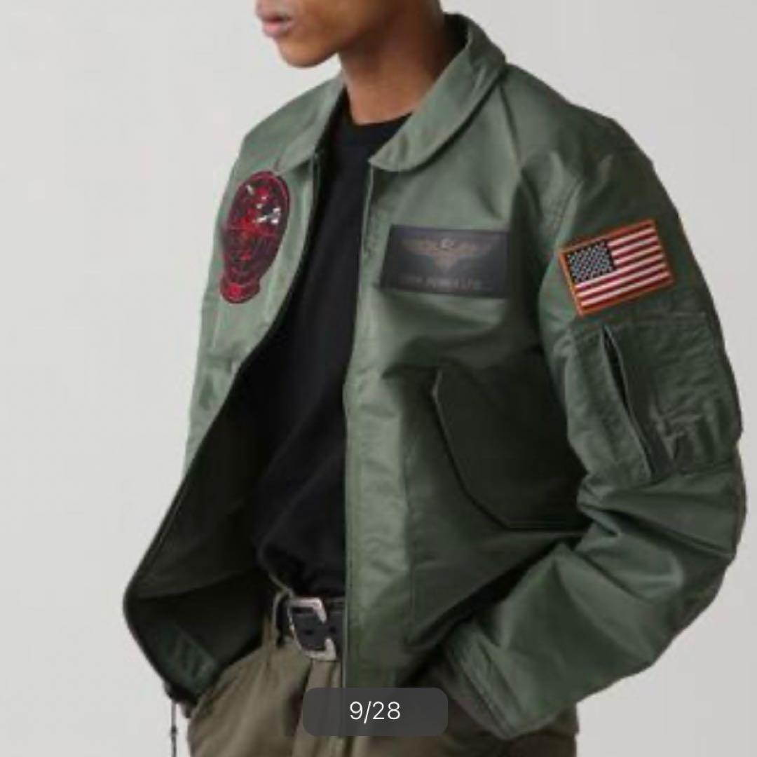 美品【AVIREX】フライトジャケット CWU-36/P トップガン L