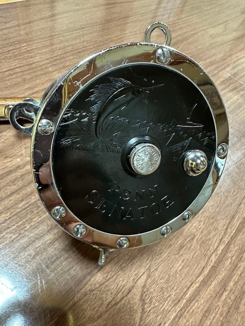 PENN SENATOR 9/0 ハンドルドラグ使用