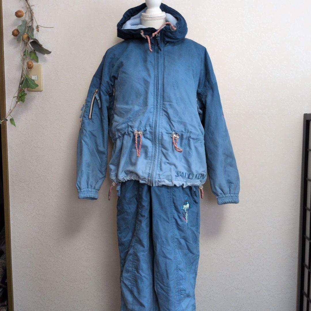 SALOMON ソロモン　レディーススキーウェア 上下＋ベスト付き　L サイズ