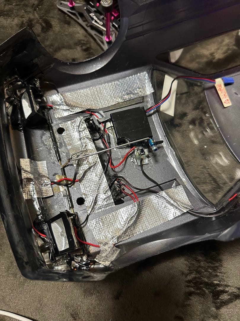 ヨコモ 86トレノ リトラ自動開閉仕様 リア電飾回復しました！3ドア後期仕様