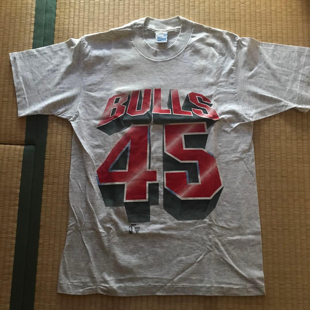 希少❗️1990年代デッドストック シカゴ・ブルズ Tシャツ 45番 Mサイズ
