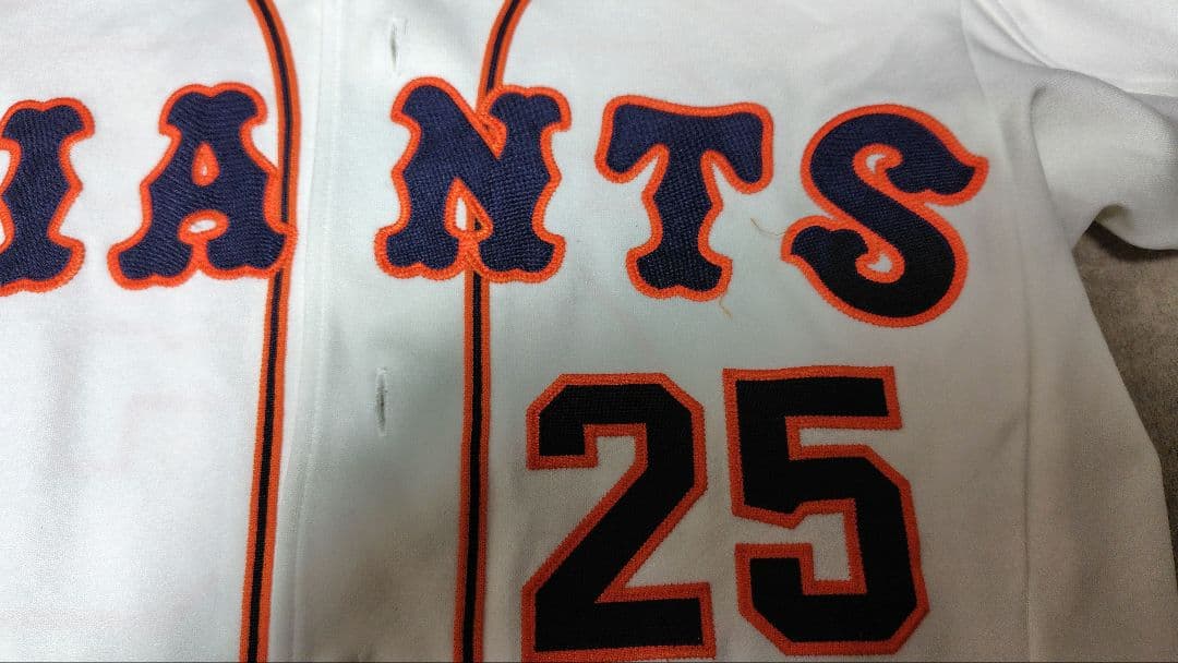 GIANTS プロコレ ユニフォーム 亀井 背番号25