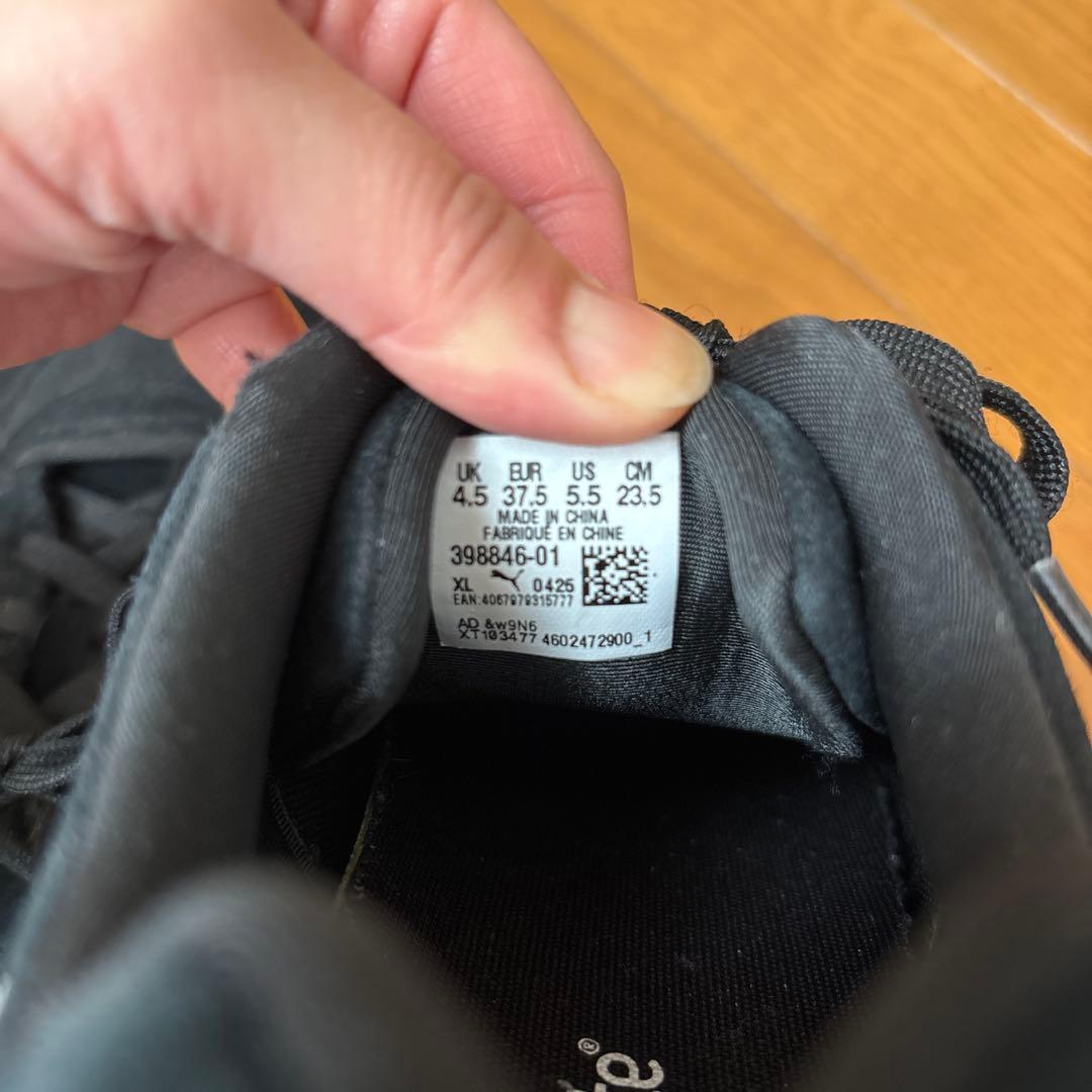 PUMA スピードキャット OG スニーカー ブラック