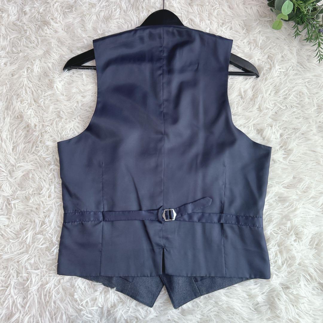 極美品✨ビームスハート　3点セット　スリーピース　デニム風セットアップスーツ