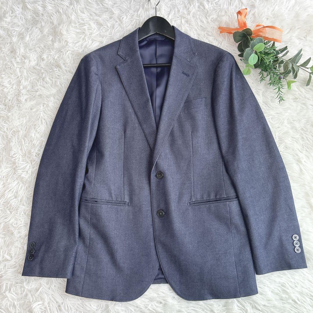 極美品✨ビームスハート　3点セット　スリーピース　デニム風セットアップスーツ