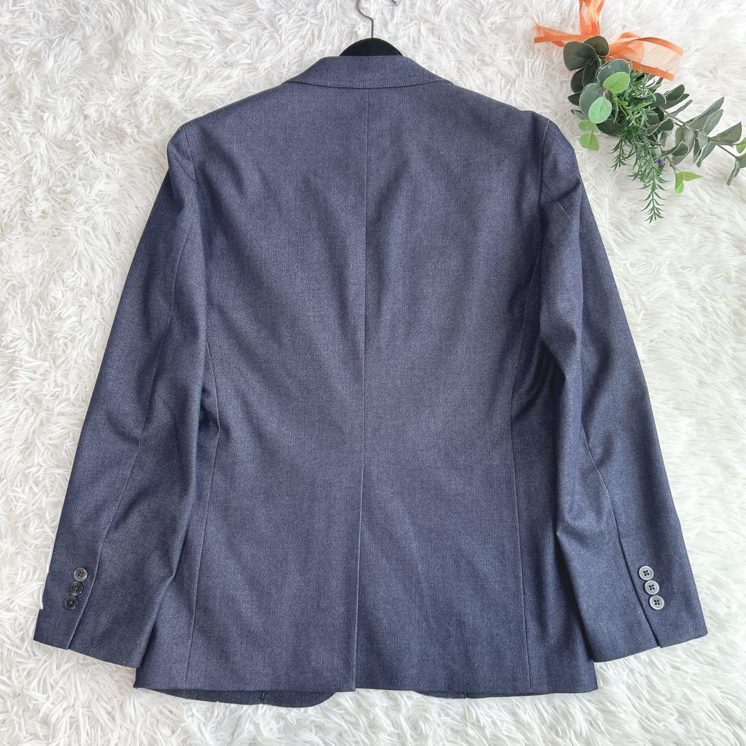 極美品✨ビームスハート　3点セット　スリーピース　デニム風セットアップスーツ