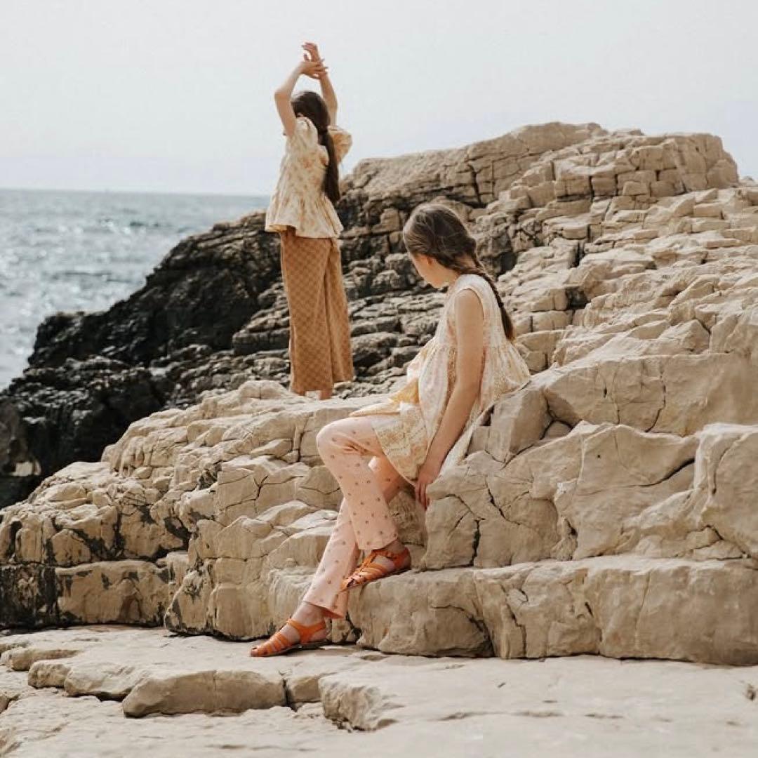 apolina ジャージーワンピース7-9y