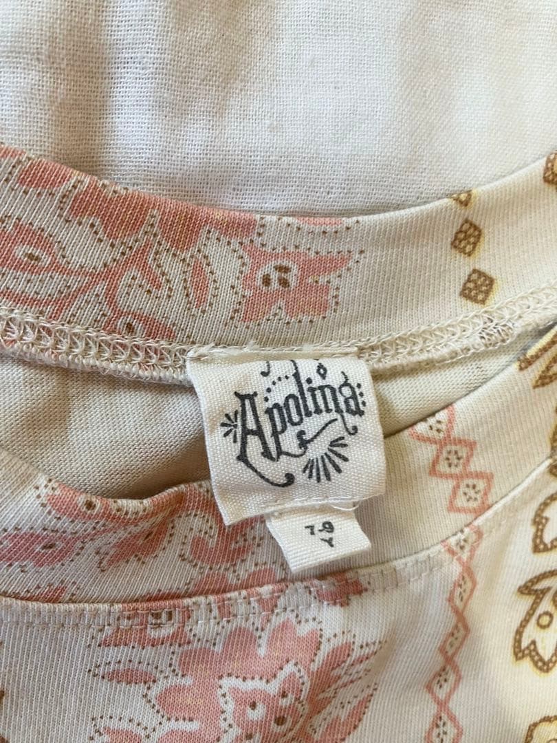 apolina ジャージーワンピース7-9y