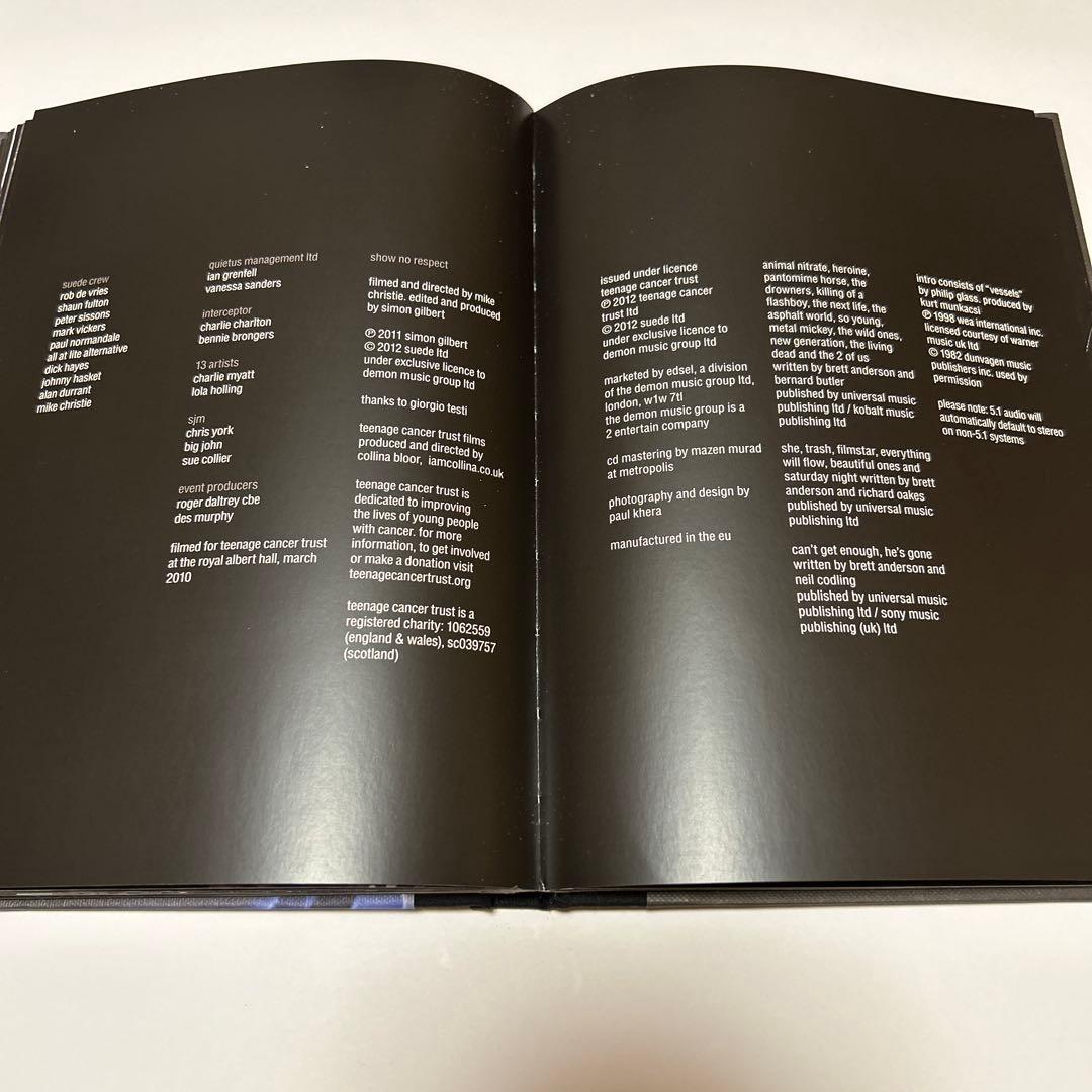 【廃盤】スウェード・ライブ・アット・ザ・ロイヤル・アルバート・ホールDVD