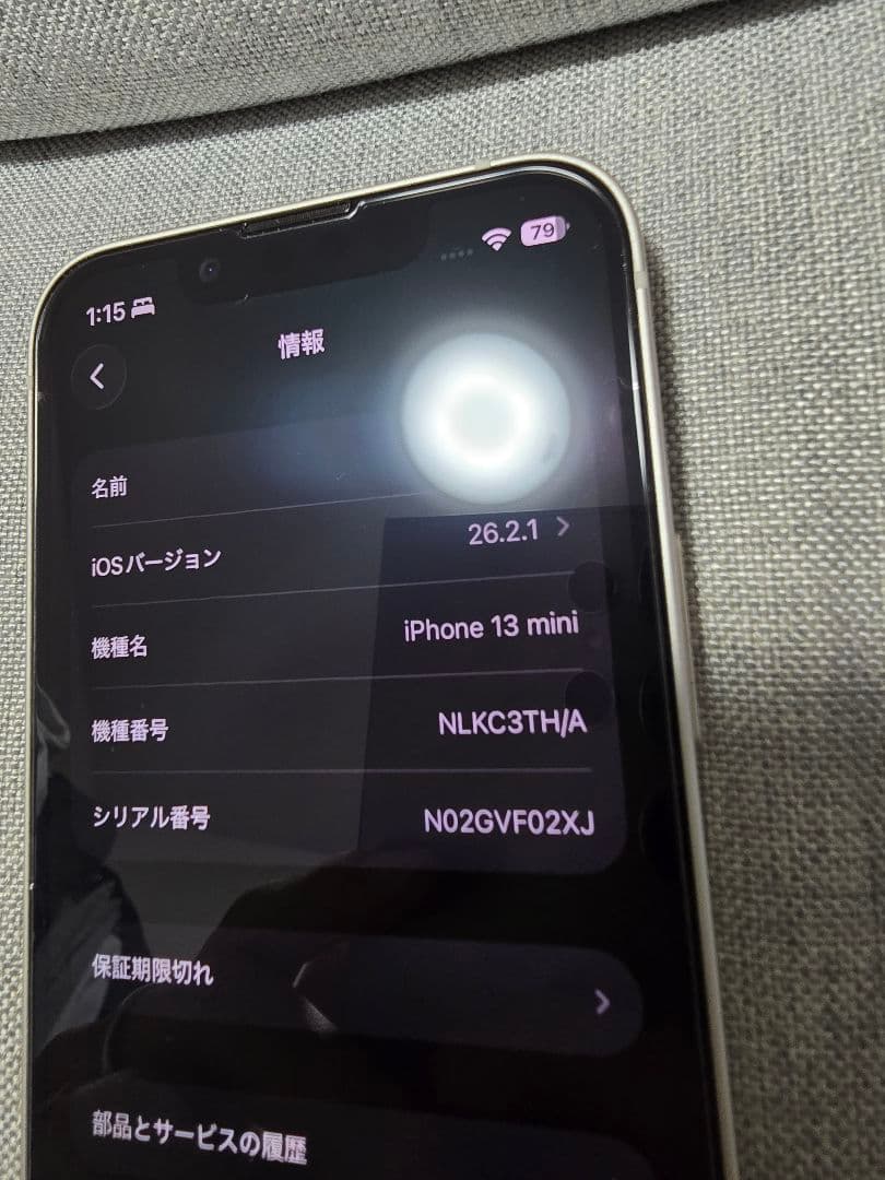 海外版 iPhone 13 mini 512GB